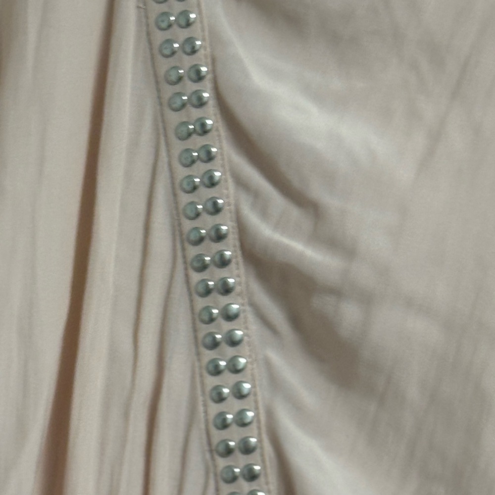 Ramy Brook Studded Blouse in blush size 4 - Picture 3 of 3